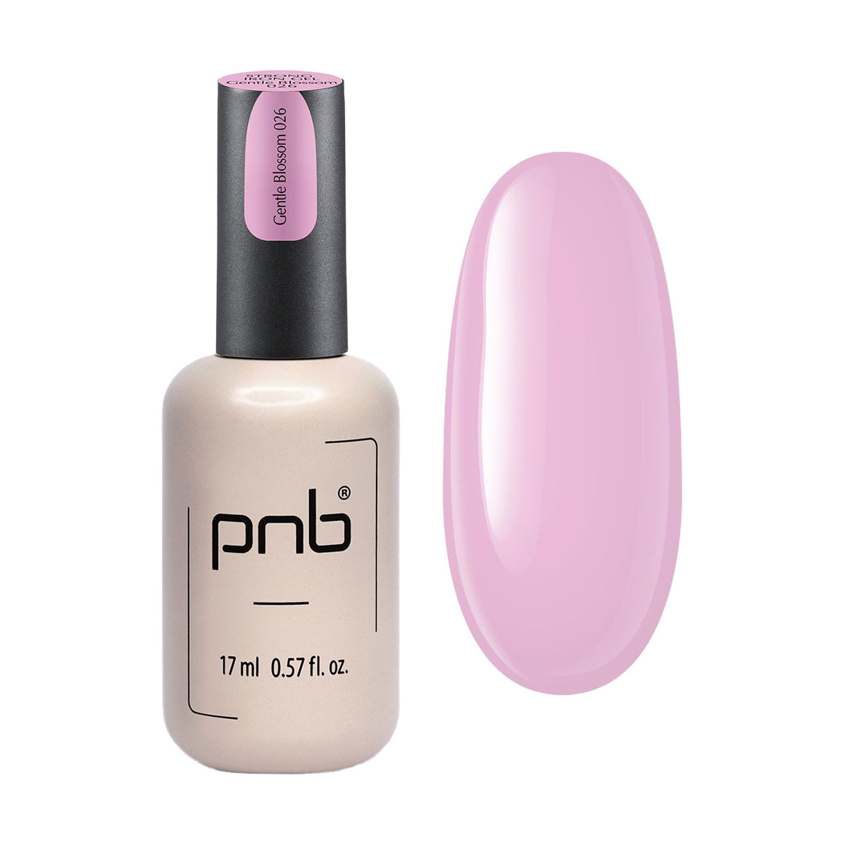 Гель для моделювання нігтів PNB Strong Iron Gel 026 Gentle Blossom, 17 мл
